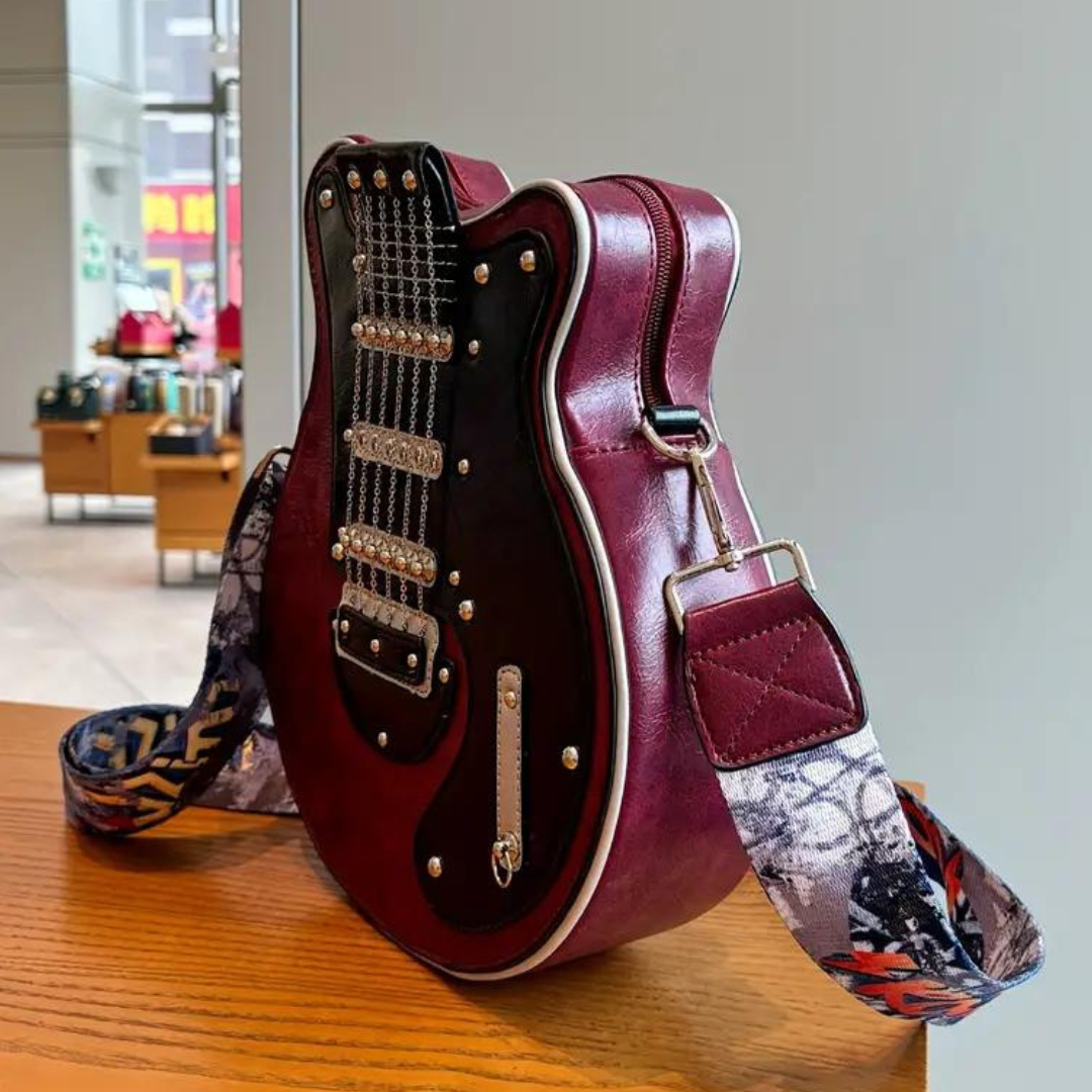 Stornfield | Elevate your style with the chic Rockstar guitar backpack
