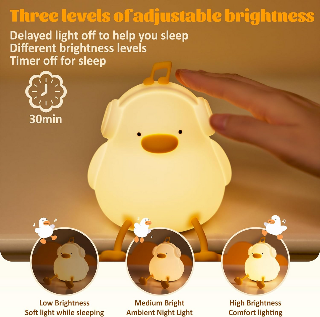 Enten-Nightlight | Charming Nightstand Light | Stornfield