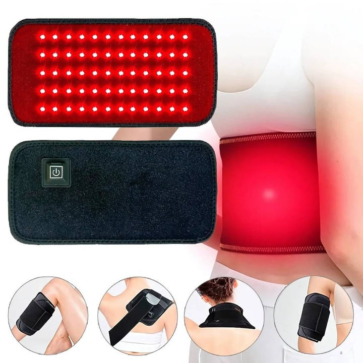 LumiRelief Red Light Therapy Belt | for Pain Relief - Inflammation Reduction - Muscle Recovery - Red Light for Skin Rejuvenation Stornfield