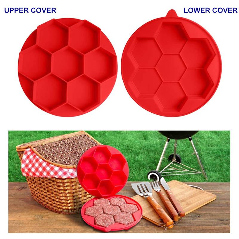 Hexagonal burger patty mold | Stornfield