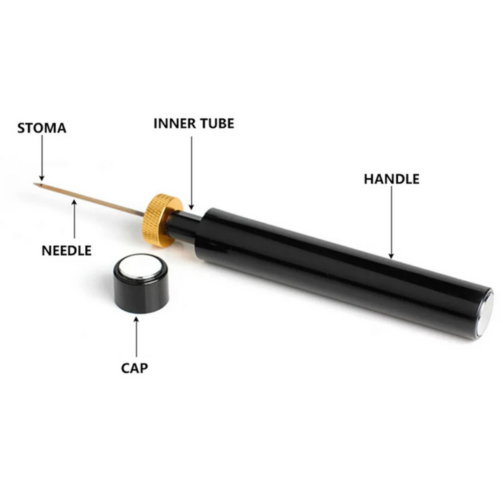 Stornfield | WineLuxe Air Pressure Wine Opener – Stainless Steel & Ergonomic Design