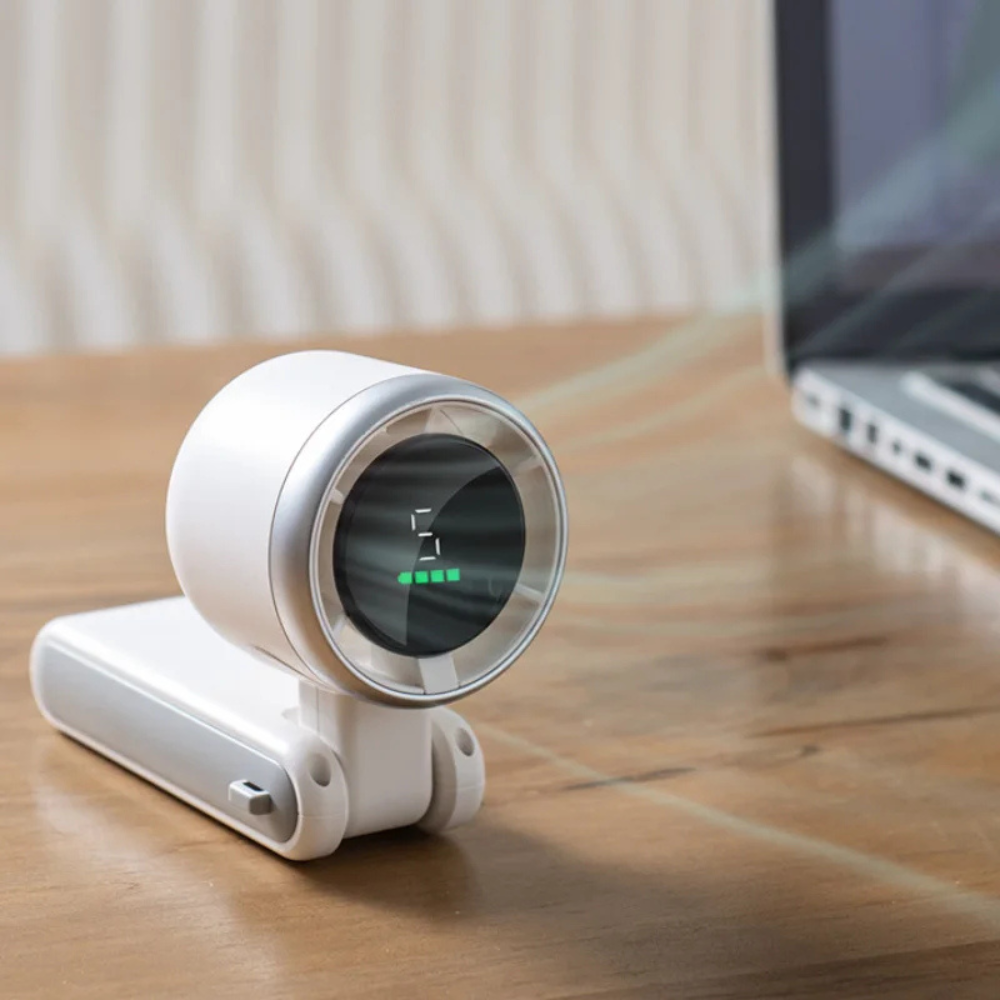 ChillyGo™ | Turbo Handheld Fan | Stornfield
