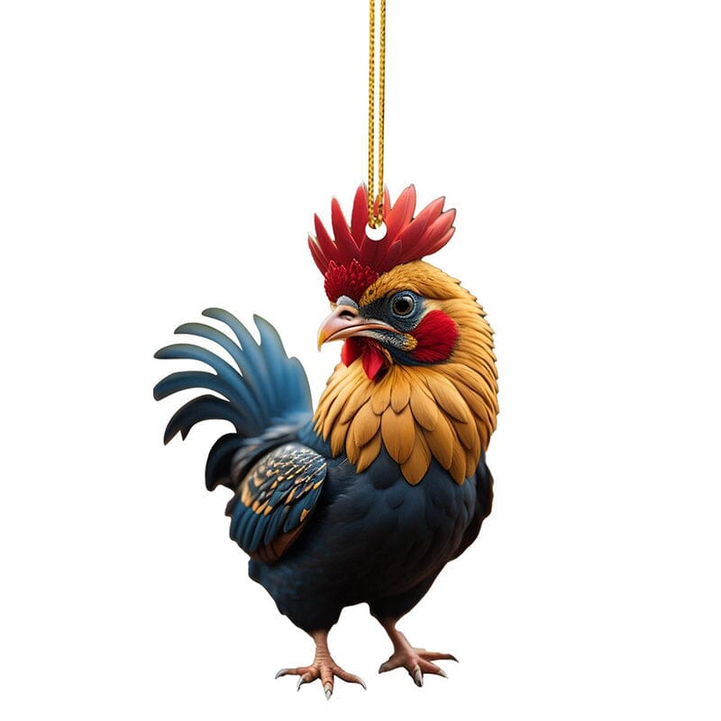 Cartoon rooster decorative ornaments | Stornfield