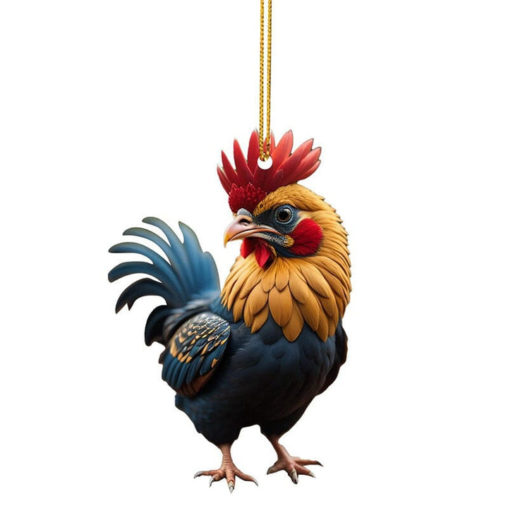 Cartoon rooster decorative ornaments | Stornfield
