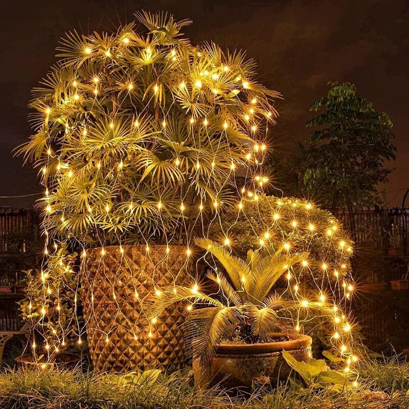 Solar Fishnet Light | Stornfield