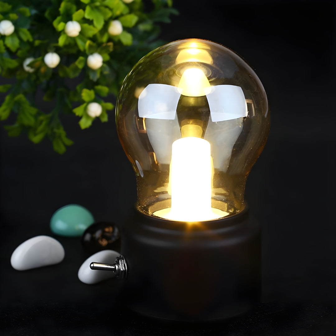 Portable Retro Table Lamp - LumiRetro | Stornfield