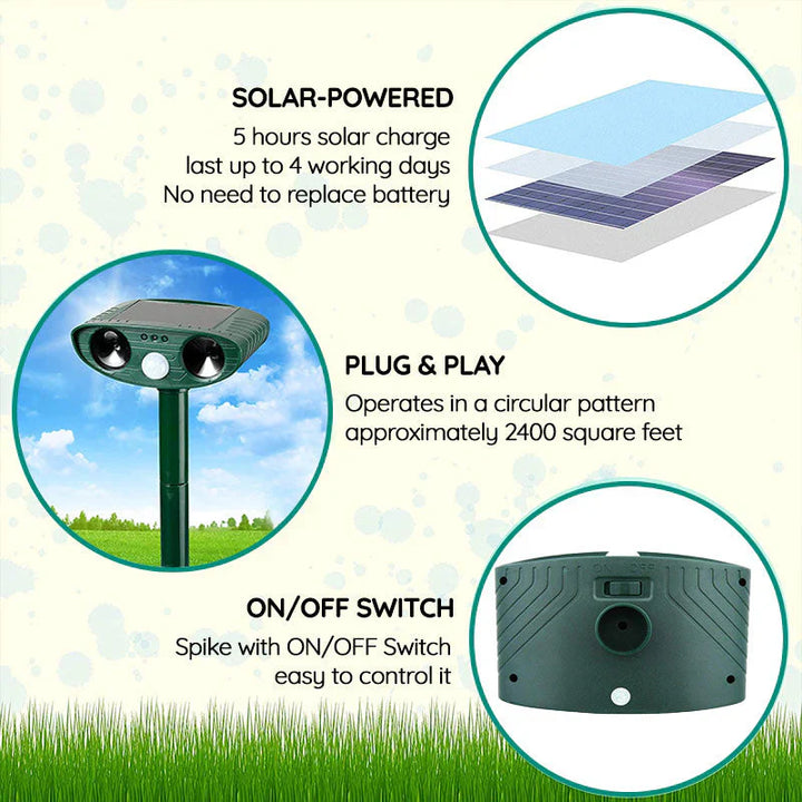 Stornfield | Ultrasonic Armadillo Repellent
