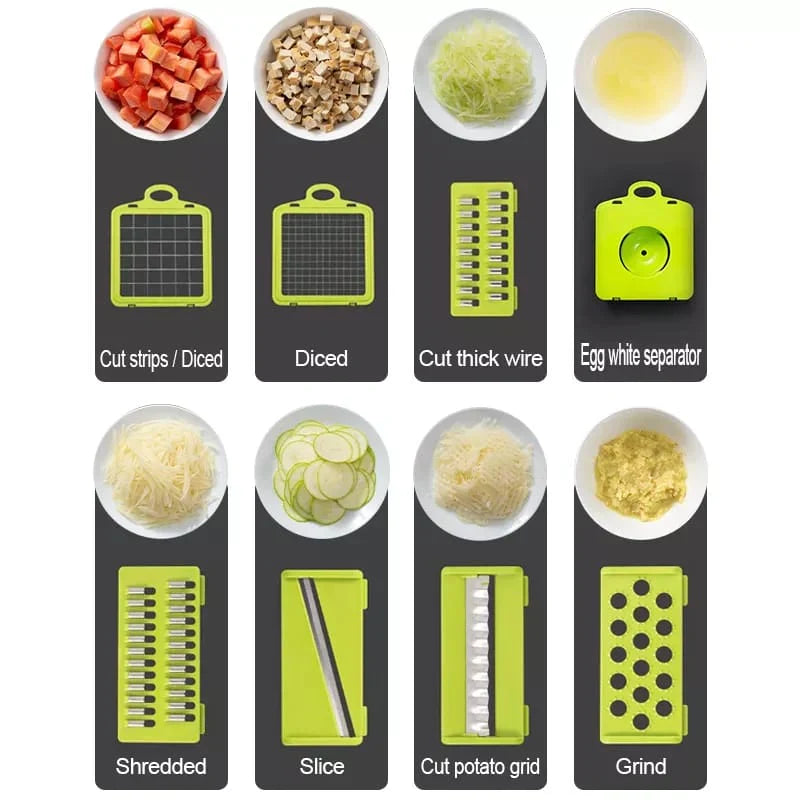 12 in 1 Vegetable Cutter Slicer Grater Chopper Stornfield