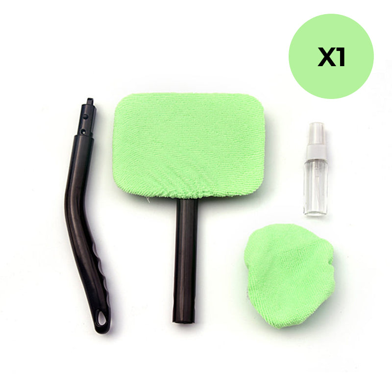 Microfiber cleaner with 2 reusable microfiber caps | Stornfield