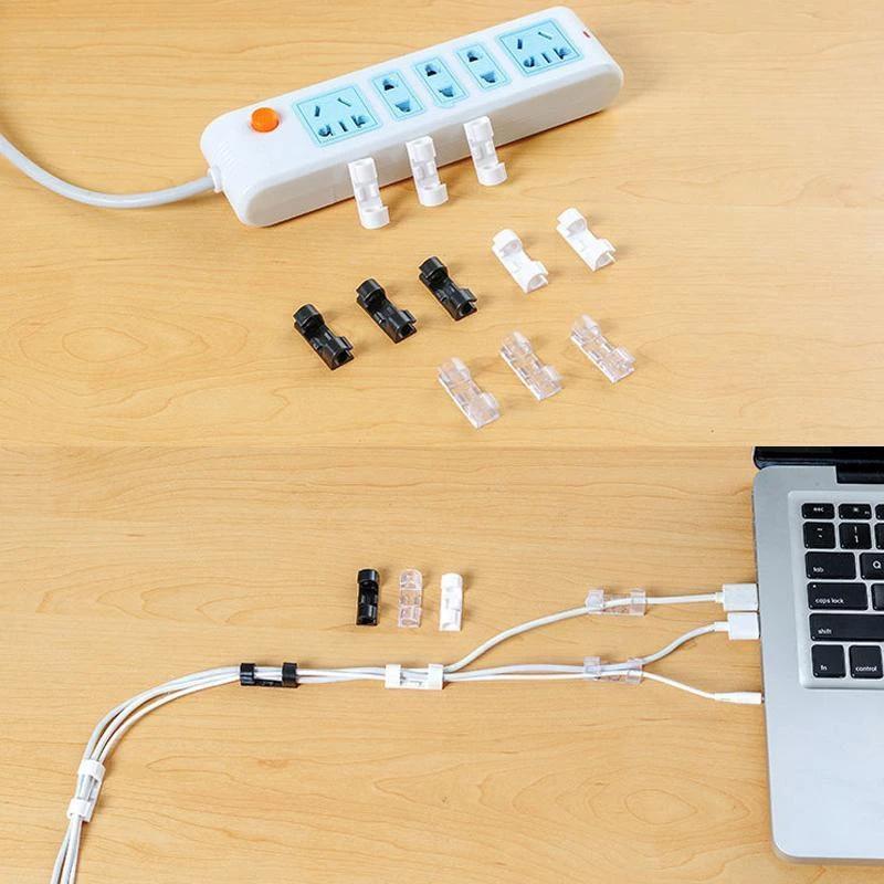 Self-adhesive Wire/Cable Clips in Plastic | Stornfield