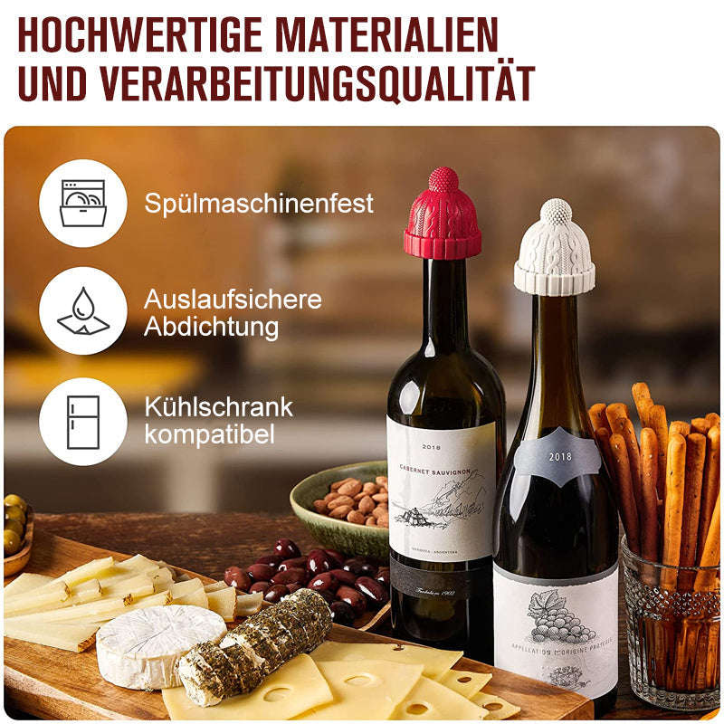 Creative Hat Silicone Wine Bottle Stopper | Stornfield