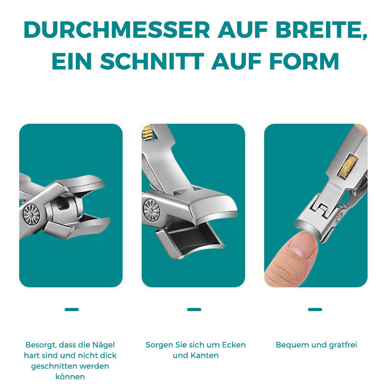 Stainless steel nail clipper with large opening | Stornfield