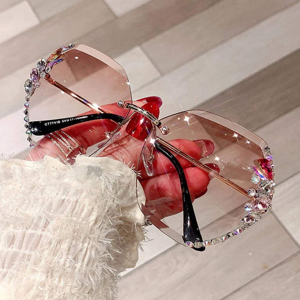 Aya Sunglasses | Vintage & Rimless | Stornfield