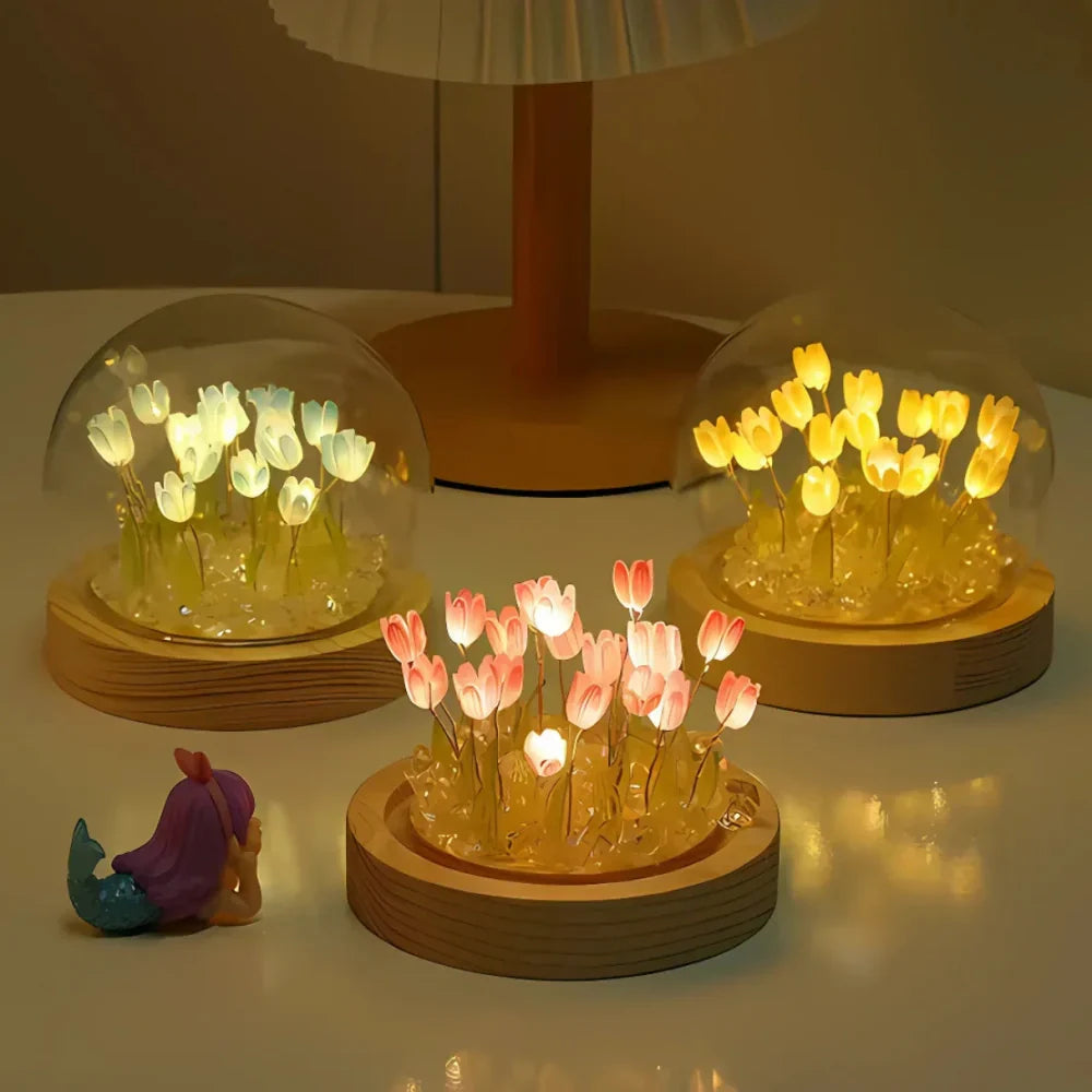 Glass Dome Tulip Light | Stornfield