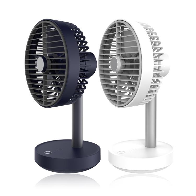 Wireless Rotating Hood & Oscillating Head Desktop Fan, Super Quiet, Super Cool | Stornfield