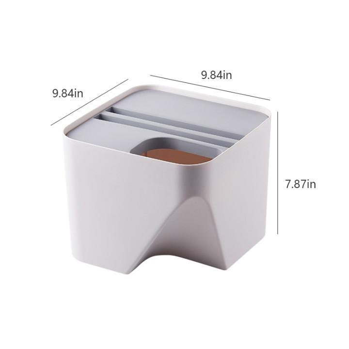 Household Stacked Folding Trash Bins | Stornfield