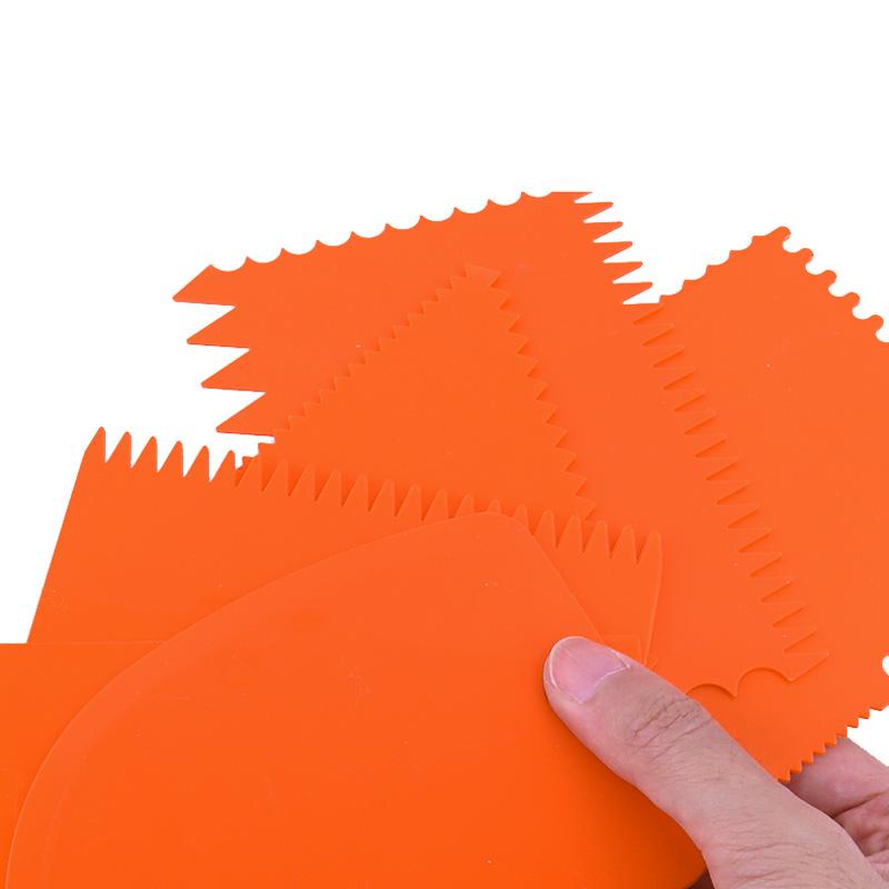 Cake Scraper Edge Decoration Set (6 pieces) | Stornfield
