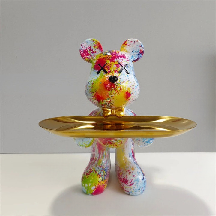 Stornfield | Bear Statue with Tray