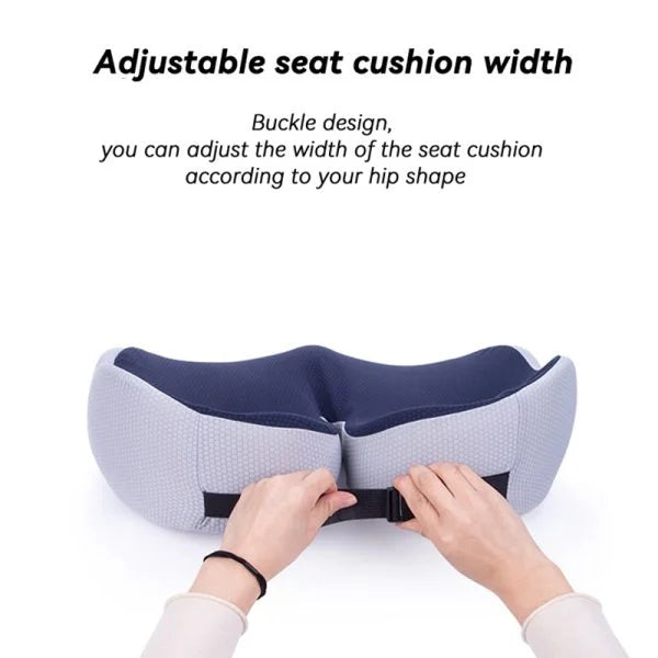 Stornfield | Adjustable Memory Foam Sit Bone Relief Seat Cushion
