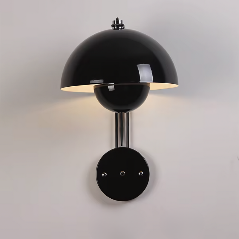 Stornfield | GloomLamp | Modern Glossy Metal LED Wall Lamp