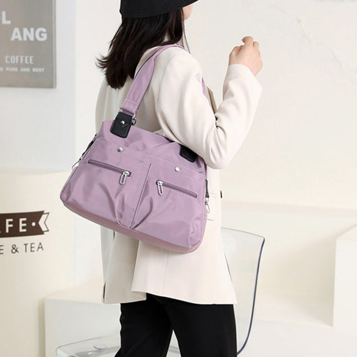 Waterproof Simple Nylon Handbag | Stornfield