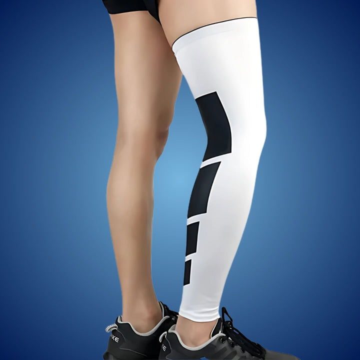 LegVital Full Leg Compression Sleeve for Optimized Blood Circulation, Muscle Support, and Rapid Recovery for Athletes and Versatile Use Stornfield