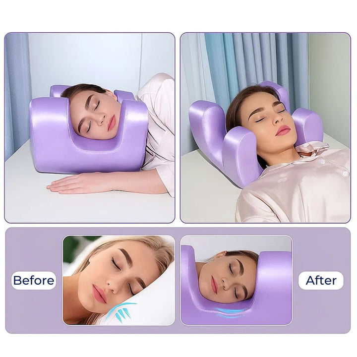 DermSleep | Anti‑Wrinkle Beauty Pillow – Cooling Memory Foam – Ergonomic Contour – Skin Care Support – Side & Back Sleepers Stornfield