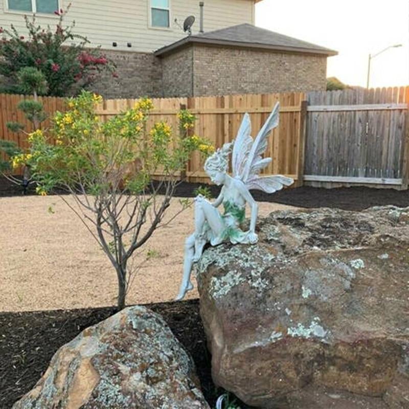 Stornfield | Sitting Fairy Garden Statue