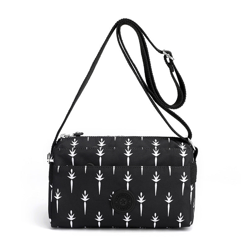 Women's Casual Multi-layer Fashionable Simple Shoulder Bag Made of Nylon | Stornfield