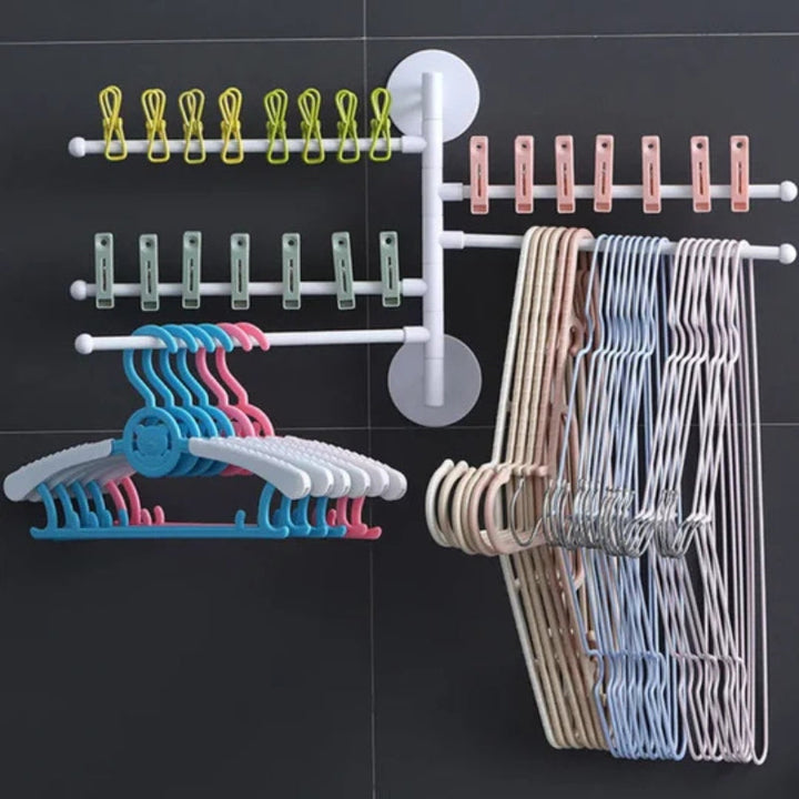 Stornfield Foldable and Swivel Wall Mounts and Towel Racks
