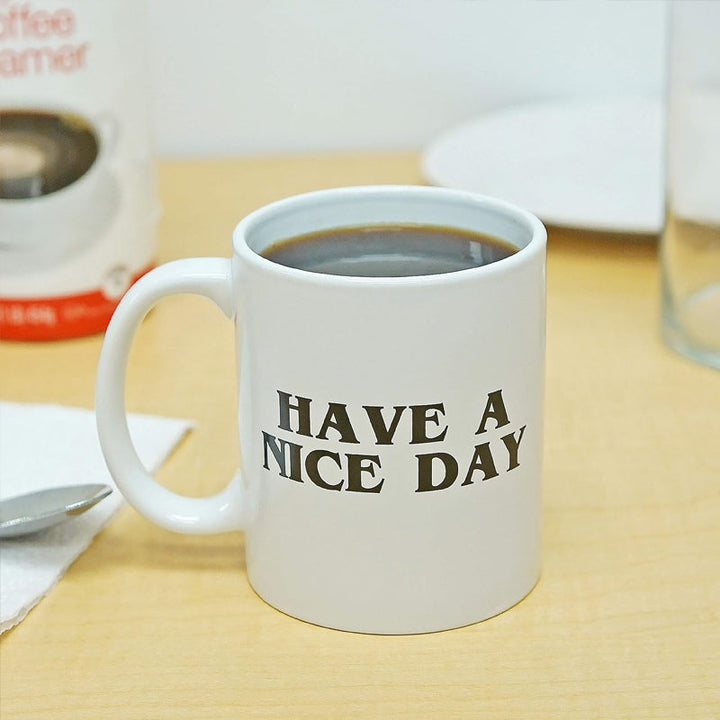 Coffee Cup Have a Nice Day middle finger funny cup original gift | Stornfield