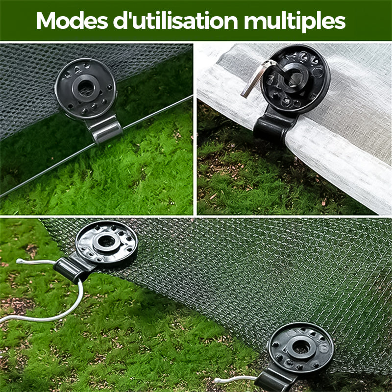 Plastic clips for shade cloth | Stornfield