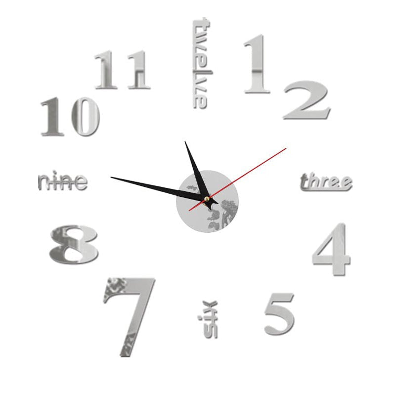 DIY Modern No-Punch Wall Clock | Stornfield