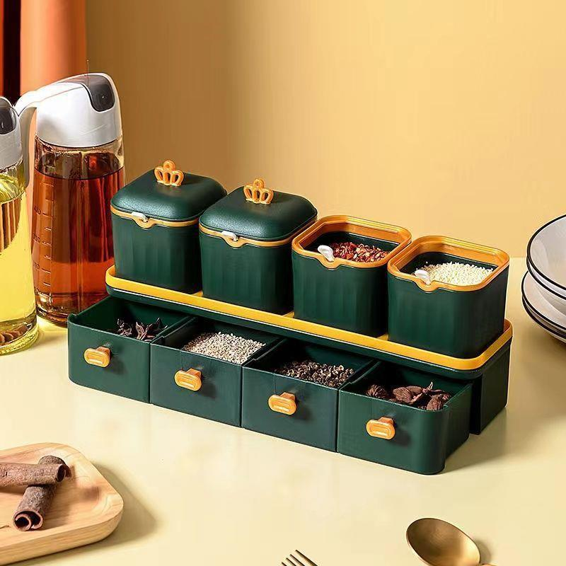 Double spice box set with drawers | Stornfield
