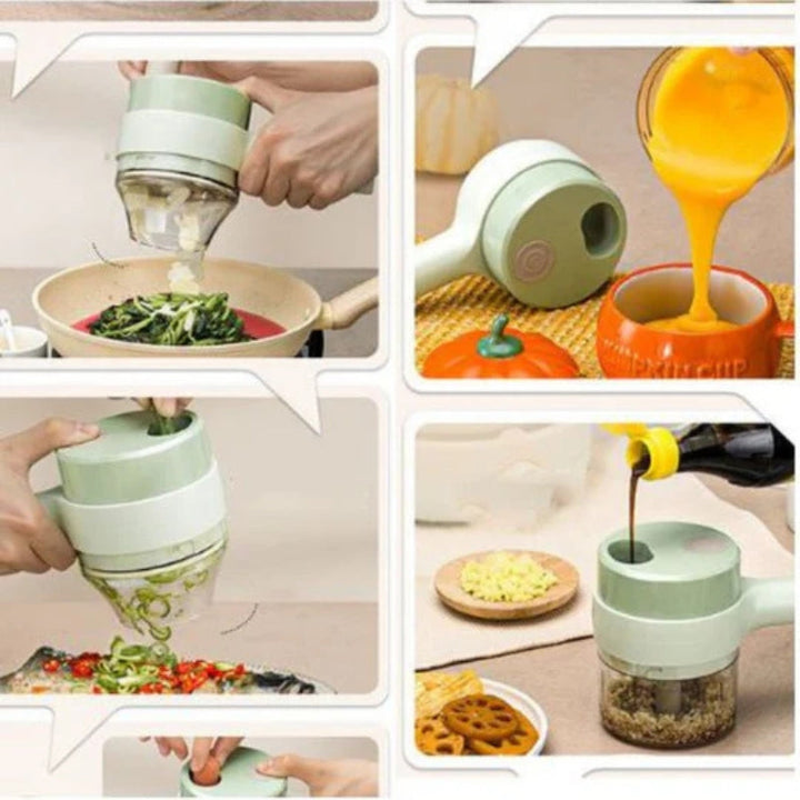 Stornfield 4-in-1 Manual Food Processor