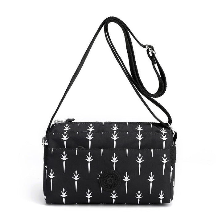 Women's Casual Multi-layer Fashionable Simple Shoulder Bag Made of Nylon | Stornfield