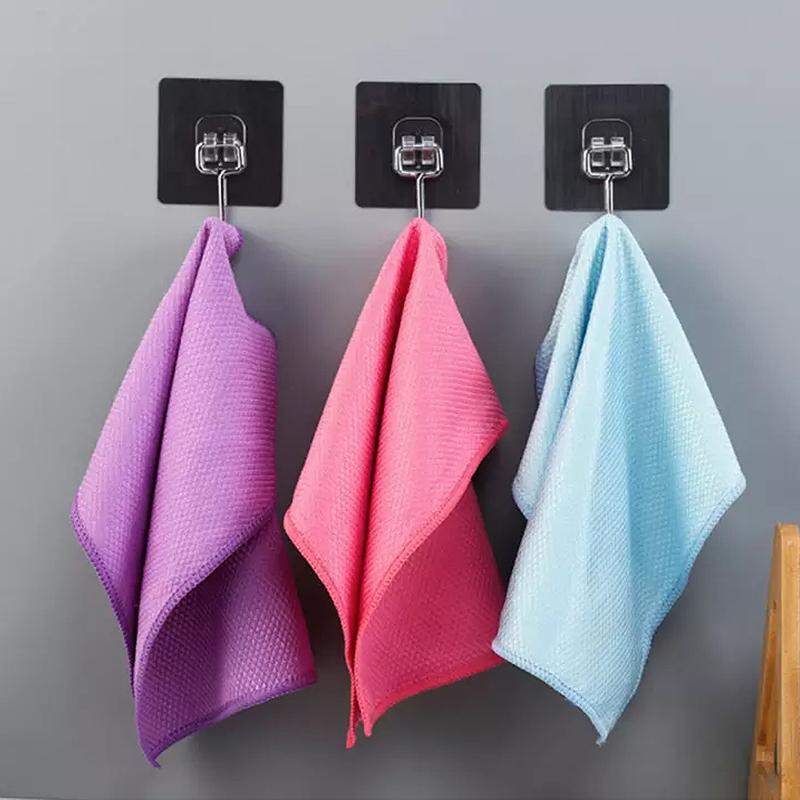 Fish Scale Microfiber Polishing Cleaning Cloth Set 5 Pcs | Stornfield