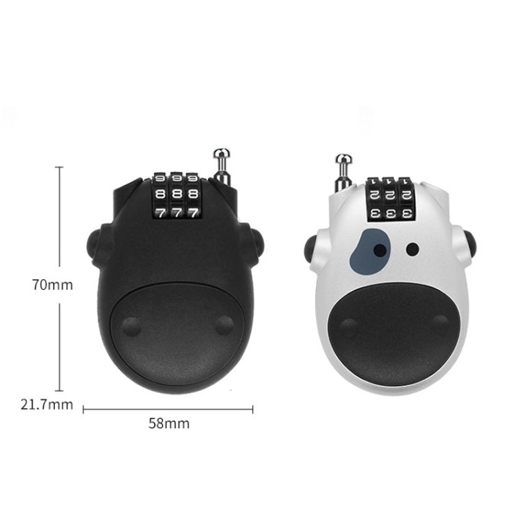 Portable theft-proof telescopic wire lock | Stornfield