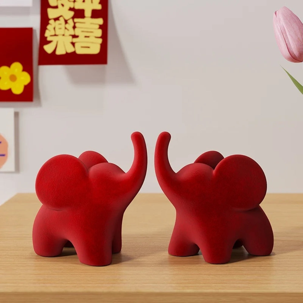Stornfield | Eclectic Elephant Resin Figurines