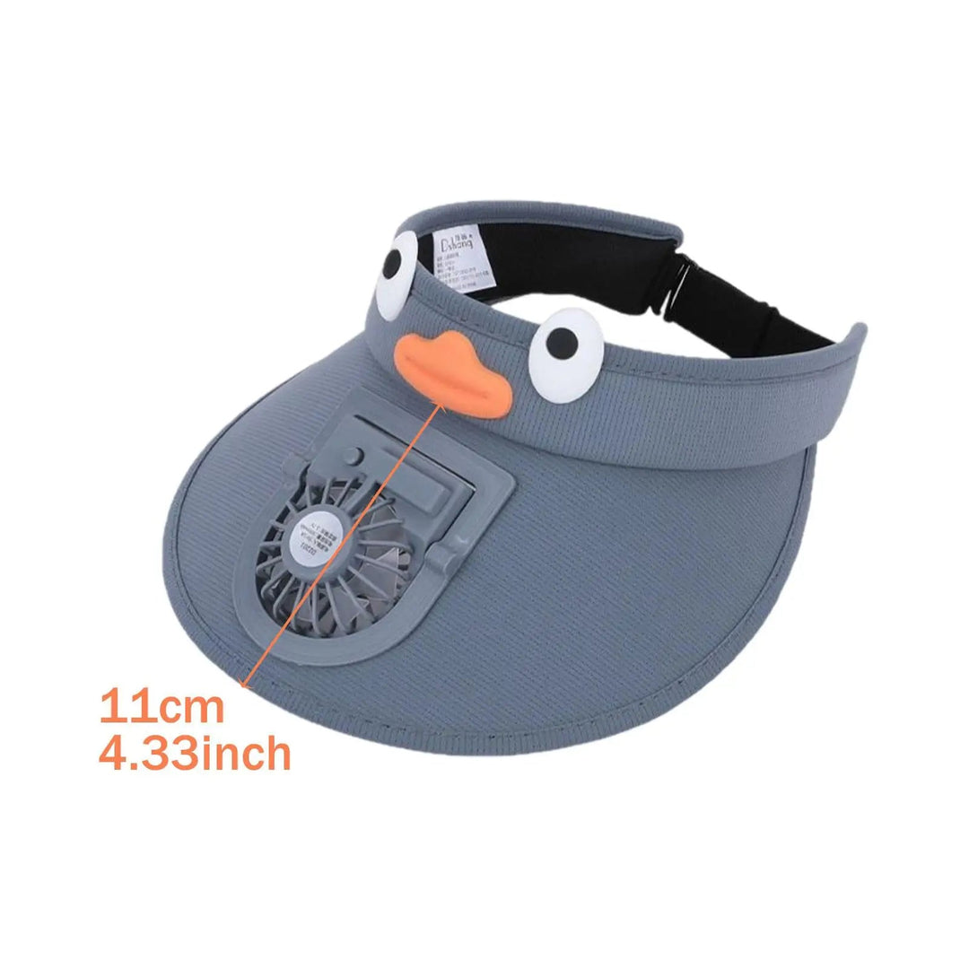 Kids Sun Visor Hat with Cooling Fan Hat | Stornfield