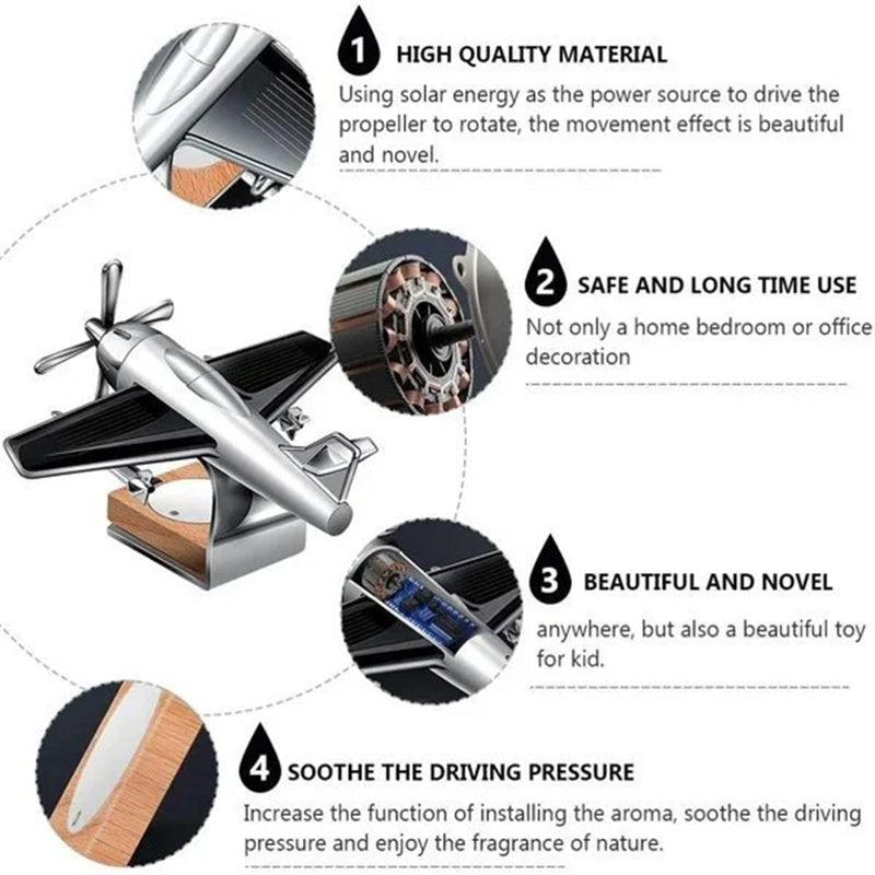 Solar Airplane Car Aromatherapy | Stornfield