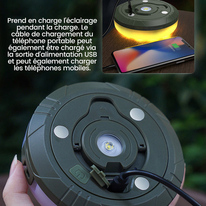 Portable retractable waterproof outdoor light garland | Stornfield