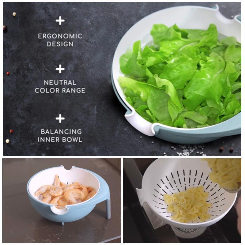 Stornfield | Water-saving 3-in-1 Balanced Colander