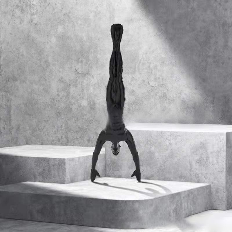 Stornfield | Hanging statues for climbing wall