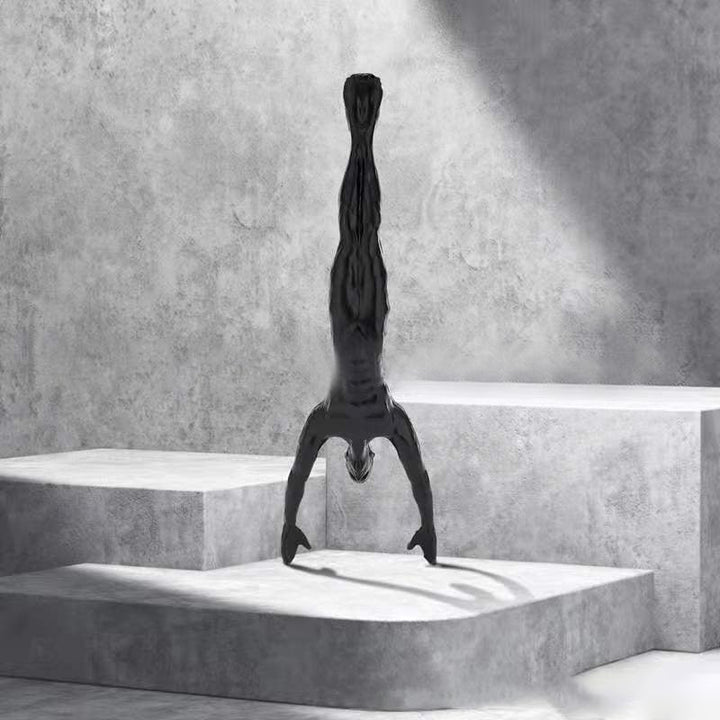 Stornfield | Hanging statues for climbing wall