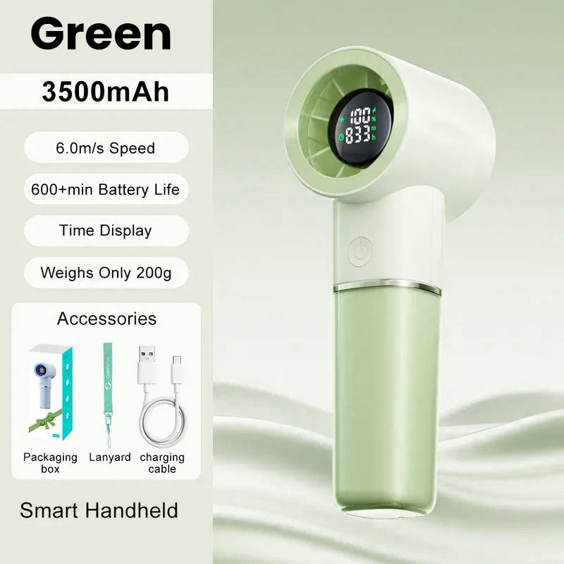 Portable Handheld Rechargeable Personal Cooling Fan | Stornfield