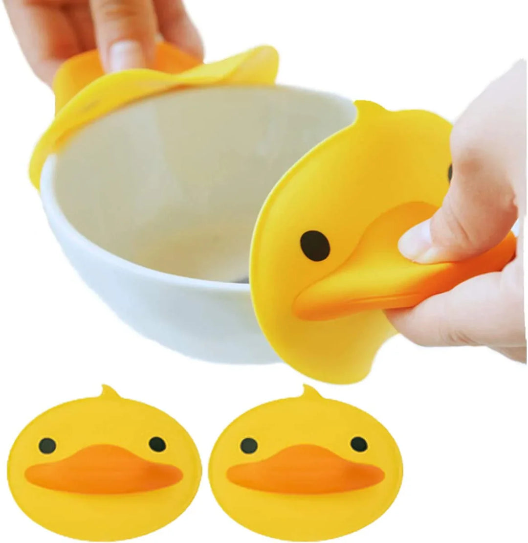 Silicone Mini Pot Holder Duck Shape Stornfield