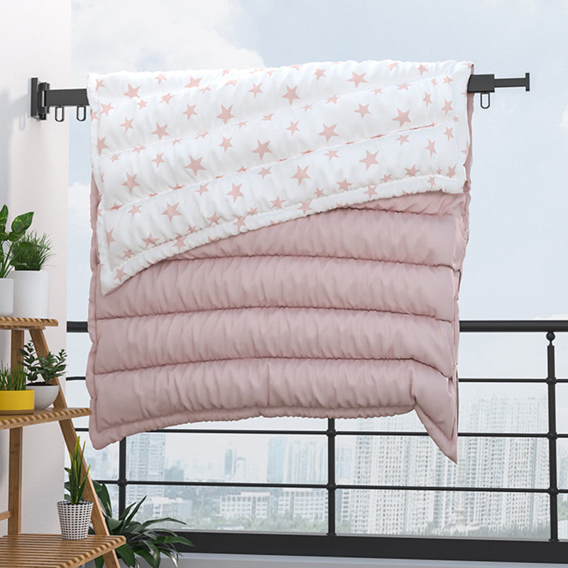 Foldable aluminum alloy drying rack with hook | Stornfield