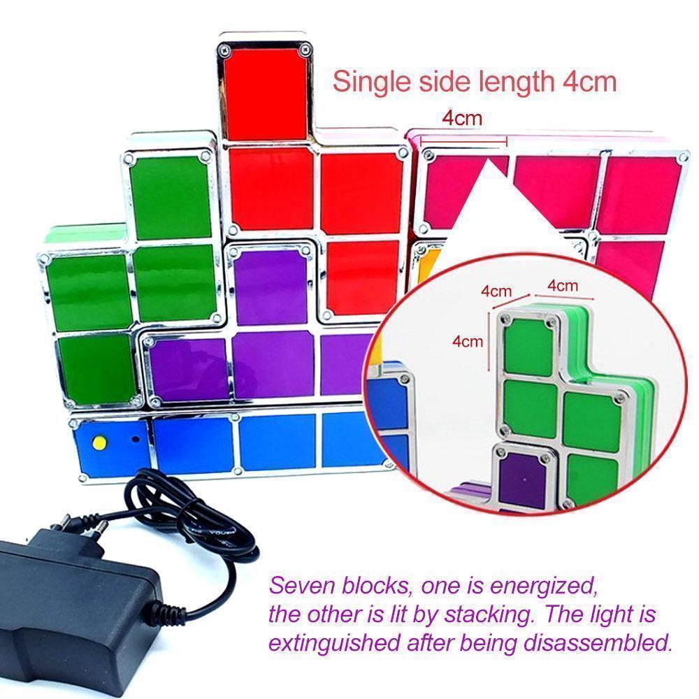 Tetris Stackable LED Night Light | Stornfield