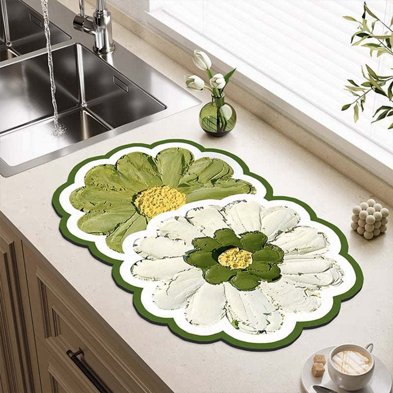 Floral bath mat | Stornfield